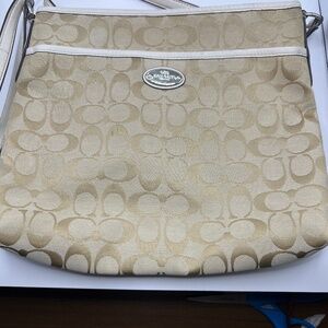 Coach Signature File Large Crossbody Bag